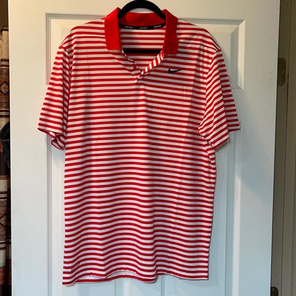 NIKE GOLF DRI FIT COLLARED SHIRT